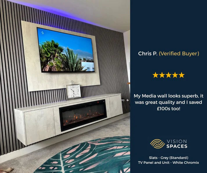 Media Wall Bundle Four - Fireplace