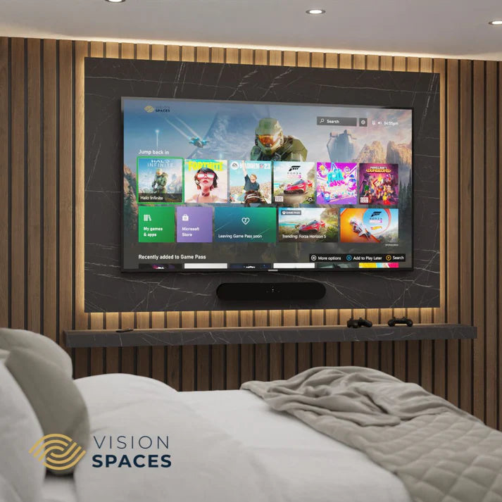 Media Wall Bundle Two - Floating Shelf