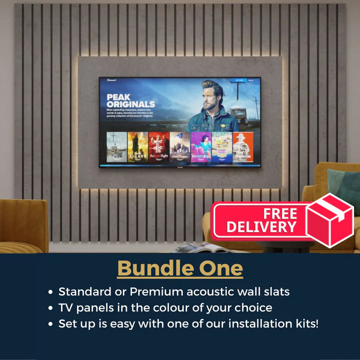 Media Wall Bundle One - TV Panel