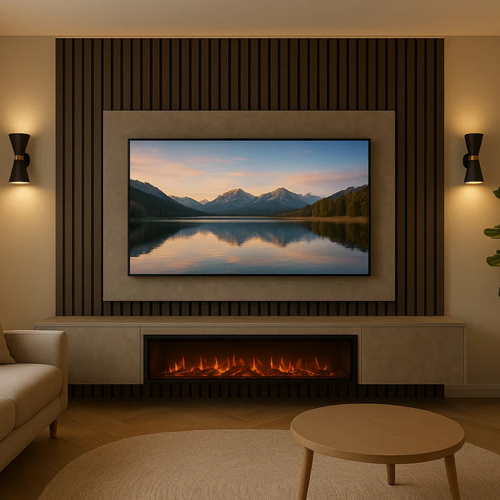 Media Wall Bundle Four - Fireplace